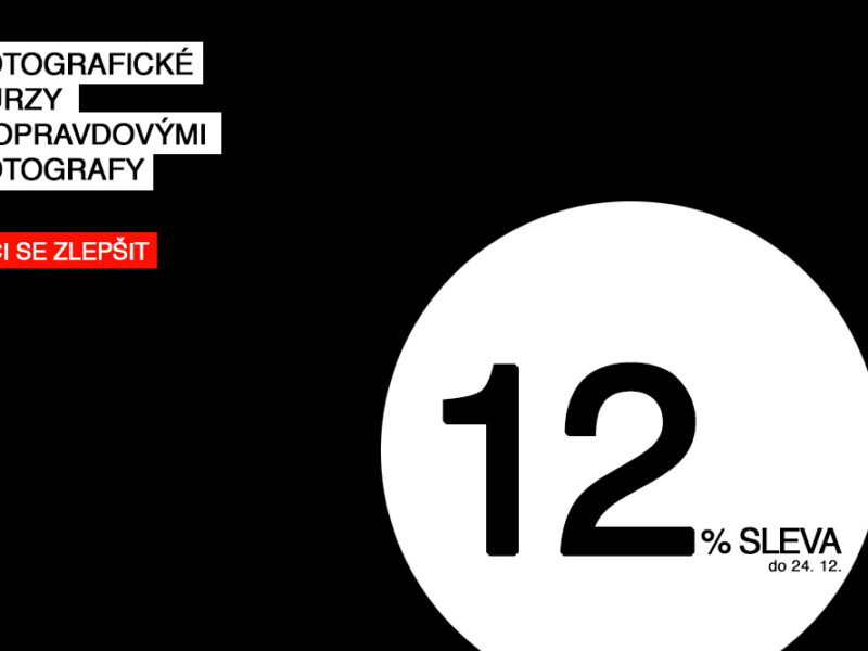 fotografické kurzy, fotoworkshop, vánoce , dárek, praha, křenek, sleva, akční nabídka