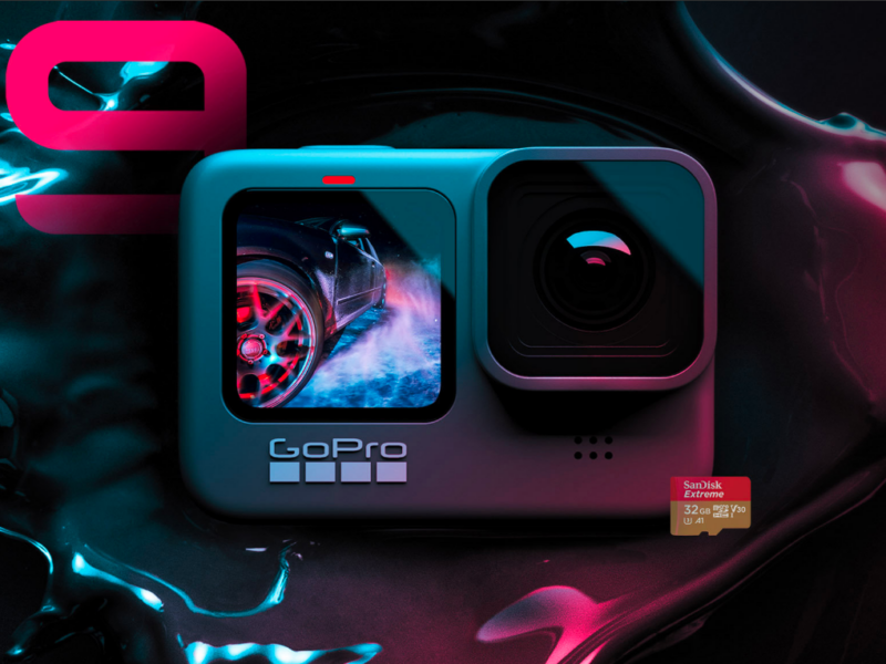 Novinka GoPro HERO9 Black, 5K video, nej outdoorová kamera